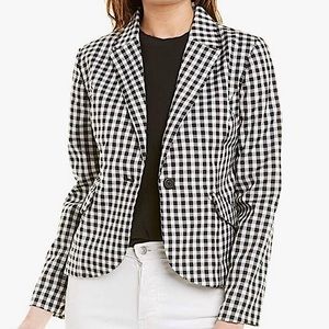 BB Dakota plaid blazer